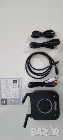 Bluetooth предавател 1Mii, За TV, Dual Link, Optical/Coaxial, aptX HD и aptX-LL, снимка 3 - Bluetooth тонколони - 46937600