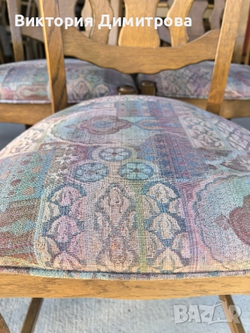 Комплект от 6 трапезни стола , снимка 7 - Столове - 52841722