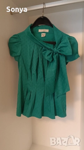 Блуза тюркоаз 