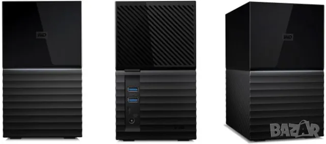 WD MyBook Duo DAS кутия за 2 x 3.5HDD RAID 0/1/JBOD, снимка 3 - Външни хард дискове - 47468217