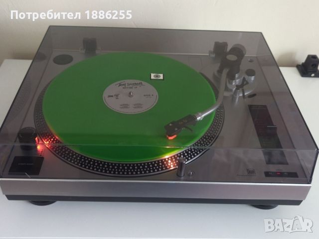  Direct Drive "DUAL" DTj 301 USB с елипсовидна игла немски DJ грамофон, снимка 3 - Грамофони - 45387270