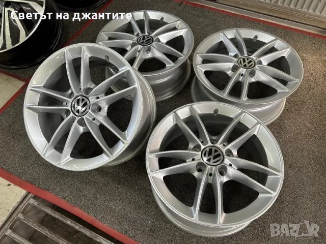 Джанти 16 Цола 5х112 VW Golf 5 6 7 Touaran Caddy , снимка 3 - Гуми и джанти - 49403636