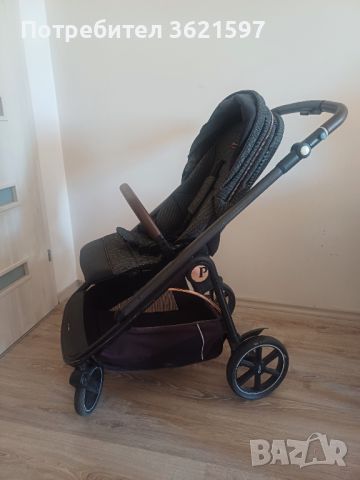 Бебешка количка Peg Perego VELOCE,500+бебешки кош, снимка 2 - Детски колички - 46290732