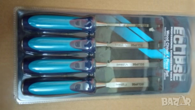 eclipse длета за дърво 4броя комплект .SEALEY  битове звезди шестограми 42 броя къси и дълги , снимка 2 - Други инструменти - 52946687