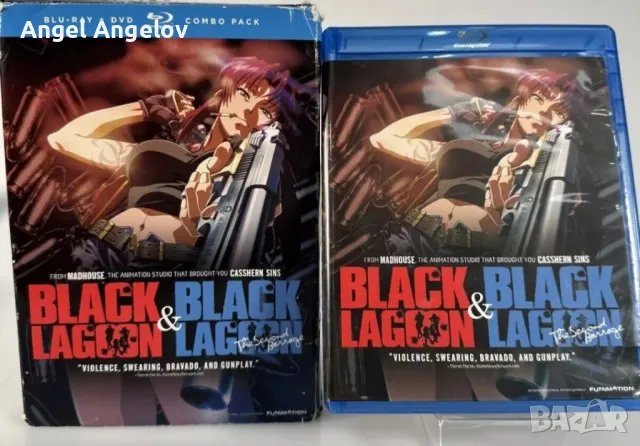 Black Lagoon + Black Lagoon: The Second Barrage (Blu-ray/DVD), снимка 1 - Blu-Ray филми - 49308466