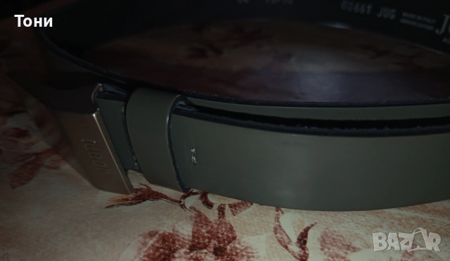 JOOP ITALY Нов Мъжки Колан Изцяло от Естествена Кожа 95см., снимка 11 - Колани - 52703329