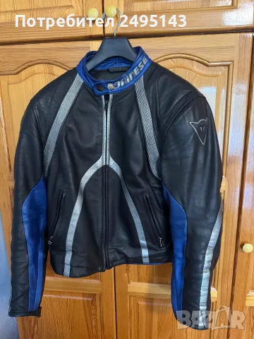 Кожено мото яке Dainese, снимка 2 - Аксесоари и консумативи - 49847033