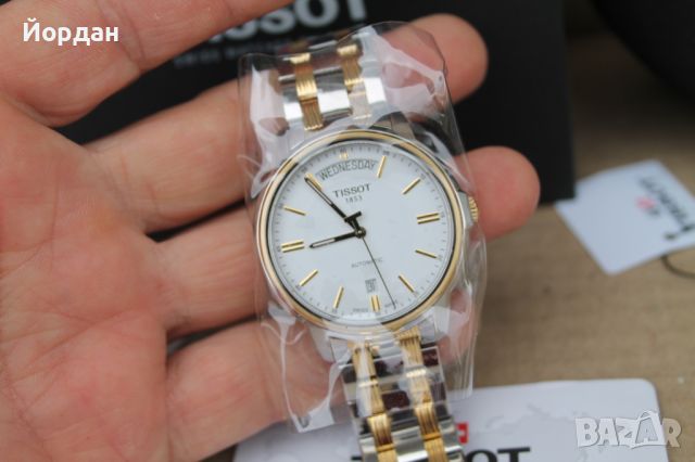 Швейцарски мъжки ръчен часовник ''Tissot'' автоматик, снимка 11 - Мъжки - 46461323