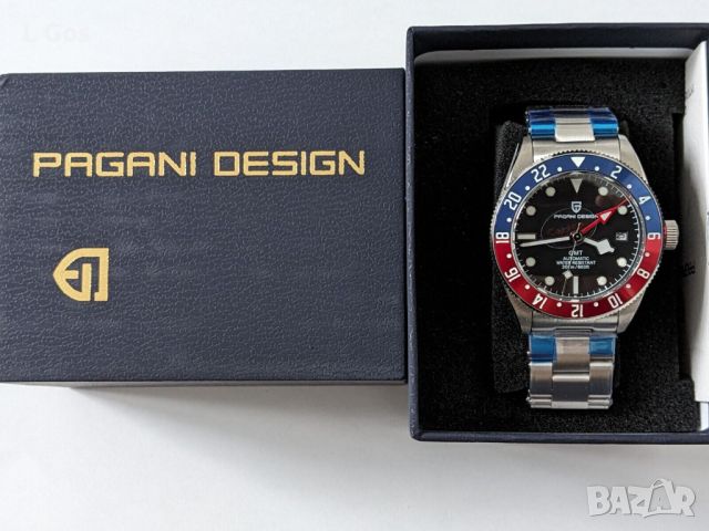 Pagani Design PD-1706 GMT автоматичен часовник TUDOR homage, снимка 2 - Мъжки - 45357923