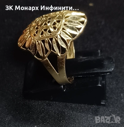 Златен пръстен /585/, снимка 3 - Пръстени - 53774207