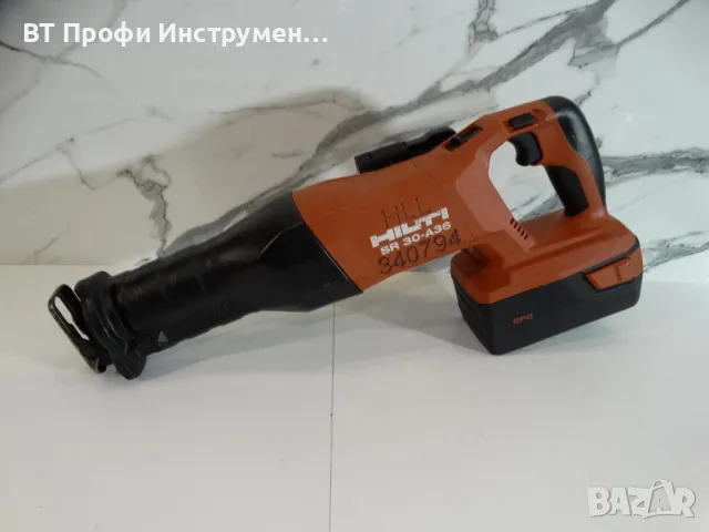 Hilti SR 30 A36 + 5.2 Ah - Корав саблен трион 36 V, снимка 1 - Други инструменти - 48503559