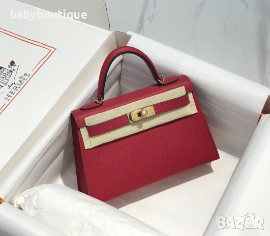 Hermes Mini Kelly 2, снимка 3 - Чанти - 45424914