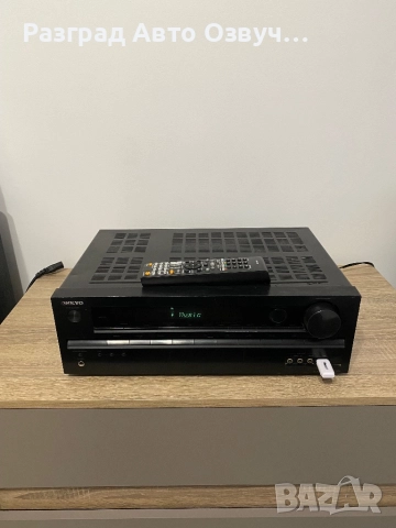 ONKYO - USB, Bluetooth - Качествен 5 канален домашен усилвател ресивър с вход за USB + Дистанционно, снимка 2 - Ресийвъри, усилватели, смесителни пултове - 52632135