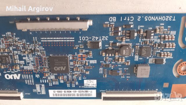 T-CON BOARD /ТИКОНИ/ ПЛАТКИ ПАНГЮРИЩЕ-1.15/.V14 42 DRD TM120/6870C-0469A/SHARP RUNTK 5246TP/32T42-C0, снимка 10 - Части и Платки - 46777806