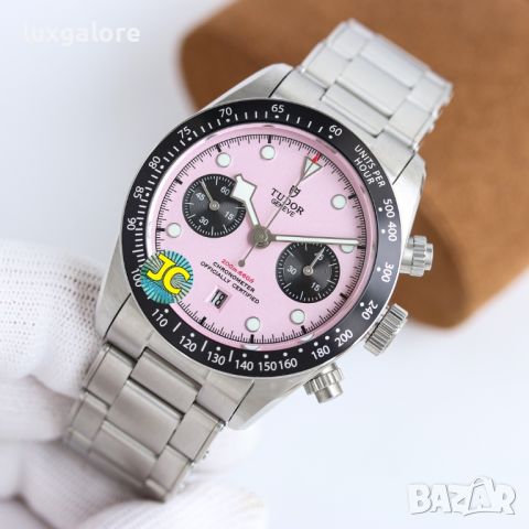 Мъжки часовник Tudor Black Bay Chrono “Pink” с автоматичен механизъм, снимка 5 - Мъжки - 46638937