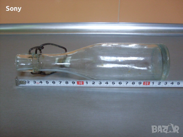 Старо колекционерско лимонадено шише., снимка 4 - Антикварни и старинни предмети - 53665215