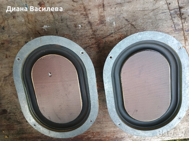 Vintage KEF B139 / 6171 Oval Woofer Bass Driver Made IN England, снимка 2 - Тонколони - 52079688