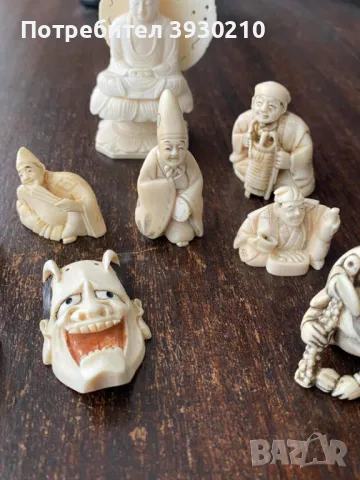 Matsuyama е майстор на нэцкэ (netsuke), традиционни японски миниатюрни резби., снимка 7 - Антикварни и старинни предмети - 49817602