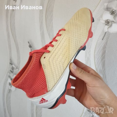  бутонки adidas PREDATOR 18.3 FG  номер 42-43 1/3, снимка 8 - Футбол - 45702210