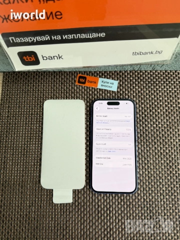 100% Battery 🔋 256GB ❗️ iPhone 16 Лизинг от 50лв/м ❗️ Ultramarine ГАРАНЦИЯ❗️, снимка 2 - Apple iPhone - 52736175