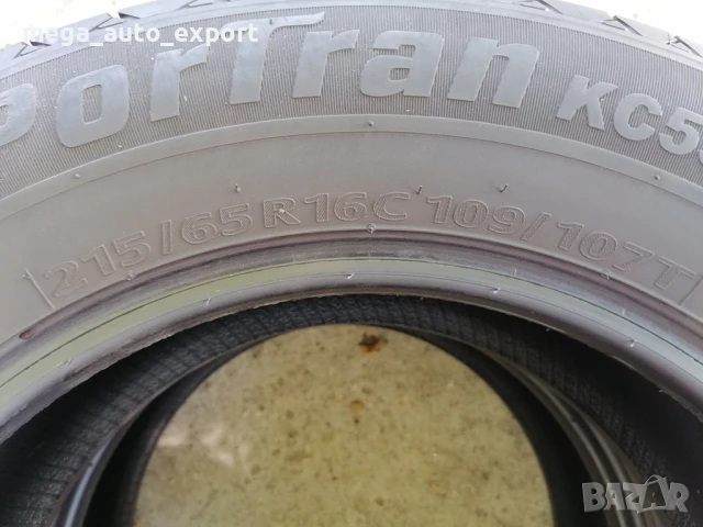 2 бр. Kumho PorTran 215/65R16C, снимка 4 - Гуми и джанти - 50943770