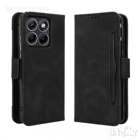 Кожен Калъф Портфейл за Motorola Edge 70 Fusion+ 5G / Fusion 5G - Свалящ се държач, Двоен магнит, 5 , снимка 4 - Калъфи, кейсове - 54120154