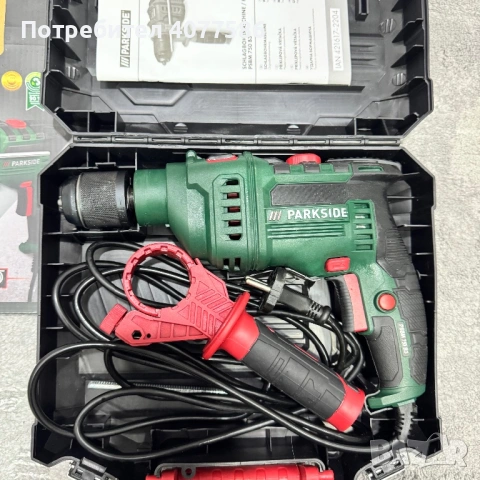 Ударна бормашина Parkside, снимка 2 - Бормашини - 53629144