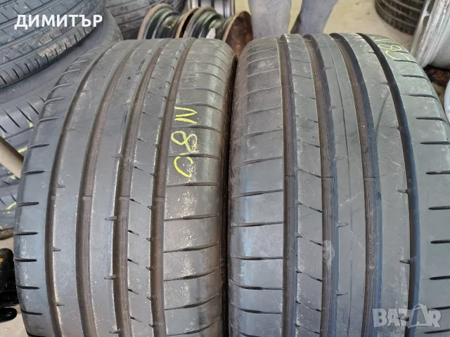 2бр.летни гуми DUNLOP 245/40/18 97Y DOT 0218, снимка 2 - Гуми и джанти - 49325649