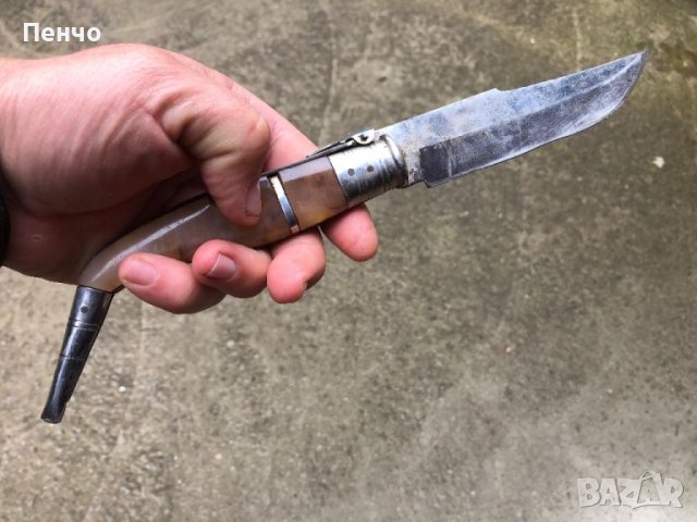 стар боен нож НАВАХА /NAVAJA/, снимка 13 - Ножове - 45552140