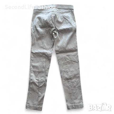 Дамски панталон Stile Benetton с цип до глезена размер W28 М памук/еластан, снимка 2 - Панталони - 53109630