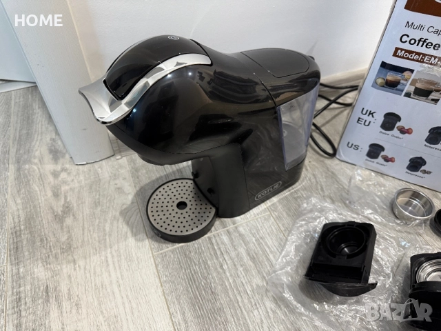 Кафе машина Kotlie EM-308A с капсули, използвана, снимка 4 - Кафемашини - 52364177