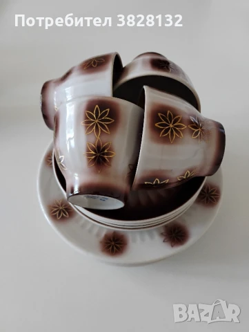 троен сет за кафе, снимка 7 - Антикварни и старинни предмети - 51063314