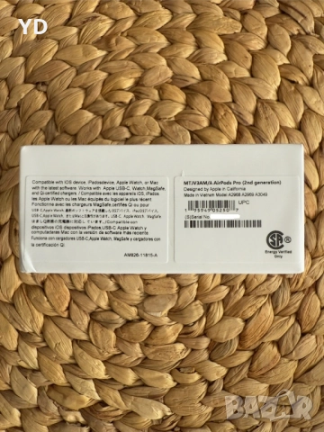 AirPods Pro 2 слушалки, снимка 4 - Безжични слушалки - 51880258