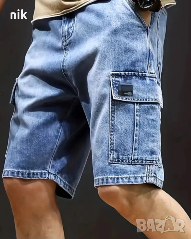Нови дънкови бермуди 38 номер