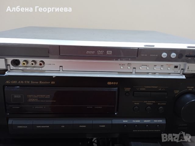 Плеър SONY DVD RDR HX710, снимка 5 - Ресийвъри, усилватели, смесителни пултове - 46724791