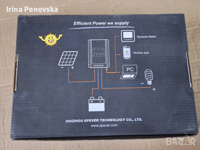 соларен контролер , снимка 2 - Друга електроника - 52907116