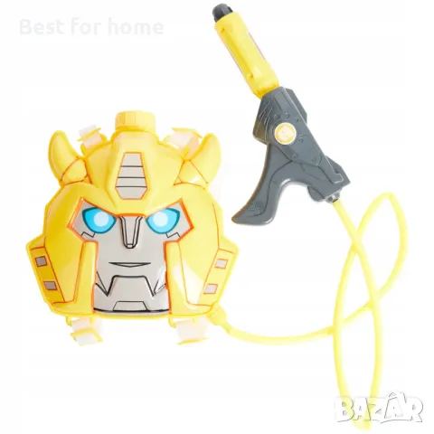 Воден пистолет с резервоар раница Transformers Earthspark, снимка 3 - Други - 50104337
