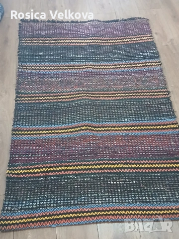 Ръчно тъкана вълнена черга , снимка 8 - Антикварни и старинни предмети - 54149631