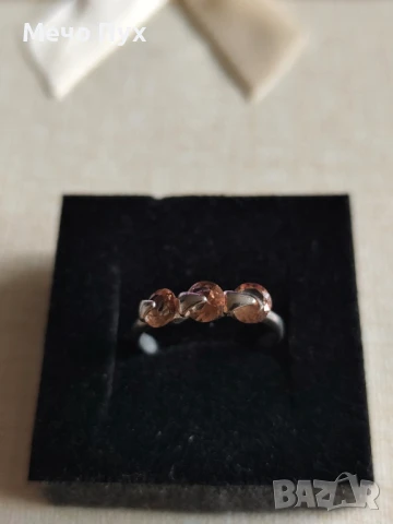 Сребърен пръстен (273), снимка 3 - Пръстени - 51196405