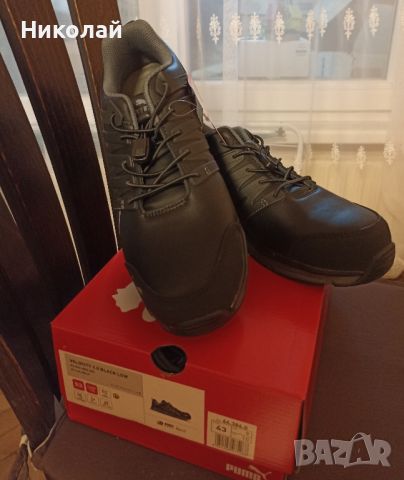 Работни обувки Puma Velocity Low S3 ESD, Черни, снимка 2 - Други - 45155053