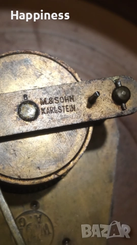 Часовник за стена , снимка 6 - Антикварни и старинни предмети - 54060536