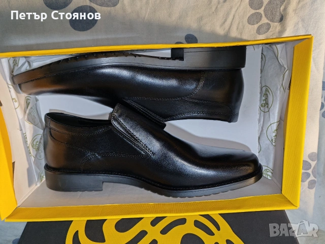 Стилни мъжки обувки от естествена кожа Salamander № 42, снимка 10 - Официални обувки - 53793567