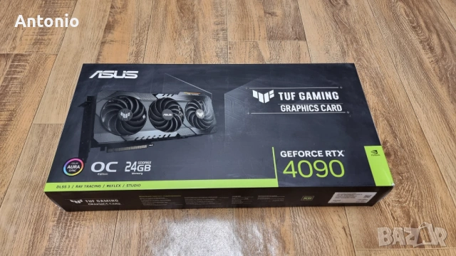 ASUS TUF Gaming GeForce RTX 4090 24GB GDDR6X OG OC Edition, гаранция до 2027