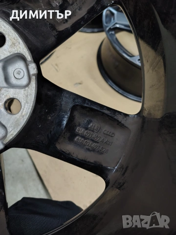 4бр.Алуминиеви джанти 17ки за AUDI 5x112 7j et45, снимка 5 - Гуми и джанти - 53853282