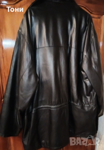 DANIEL HECHTER PARIS Оригинал Ново Мъжко Модерно Зимно Яке от Естествена Кожа L , снимка 13 - Якета - 51924325