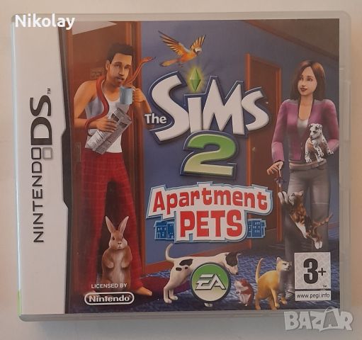 Sims 2 Apartments Pets Nintendo DS, снимка 1 - Игри за Nintendo - 45423178