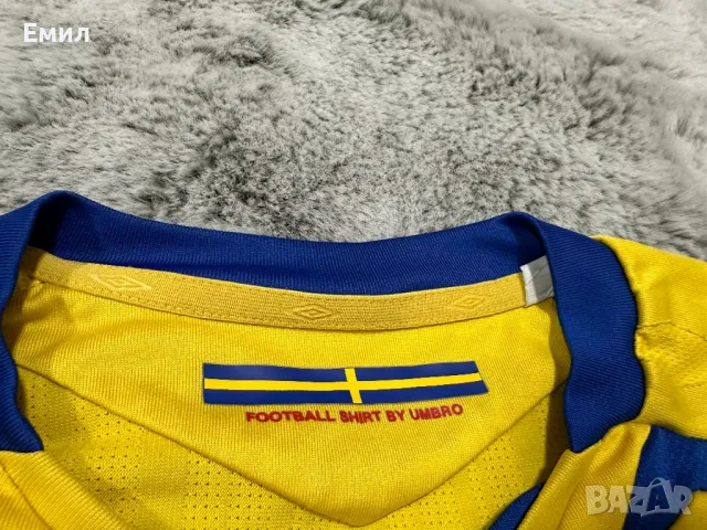 Оригинална тениска Umbro x Sweden x Zlatan Ibrahimovic, Размер М, снимка 5 - Футбол - 47185224