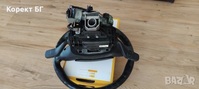 Продавам мултифункционален волан с аербег и лентов кабел + лост за мигачи/чистачки за Ford Mondeo, снимка 5 - Части - 51151202