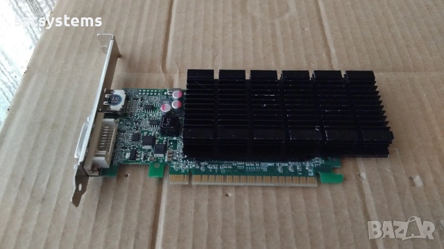 Видео карта NVidia GeForce Leadtek 605 1024MB GDDR3 64bit PCI-E, снимка 5 - Видеокарти - 53401385