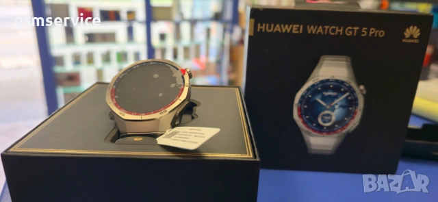 Huawei watch Gt 5 pro titan Нов!, снимка 3 - Смарт часовници - 54279005
